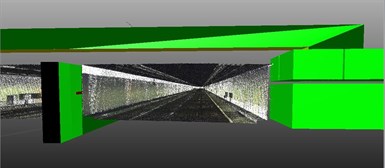 3D model-scan Craeybeckxtunnel